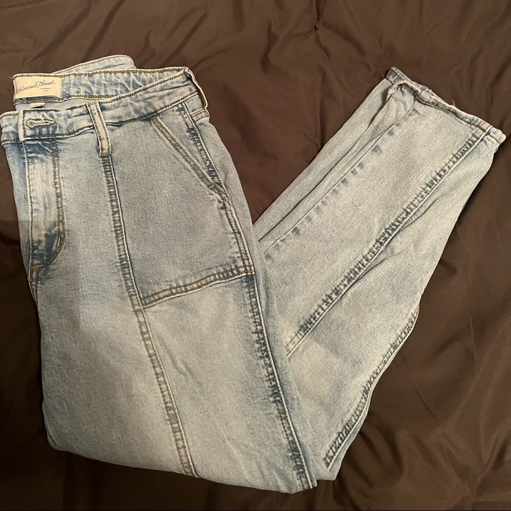 Universal Thread High Rise Slim Straight Jeans